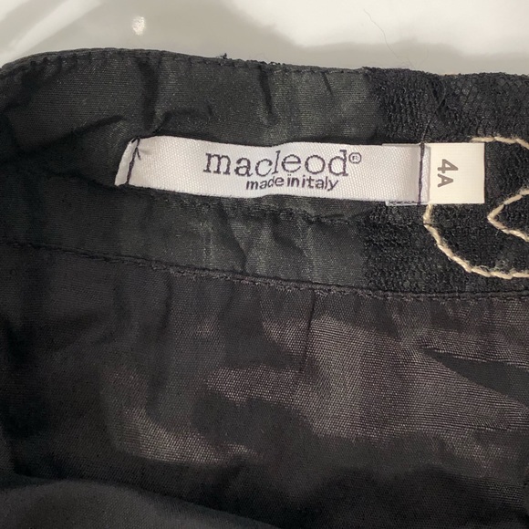 MacLeod Girls Taffeta Full Skirt Made in Italy size 4A  NWOT - Picture 2 of 9